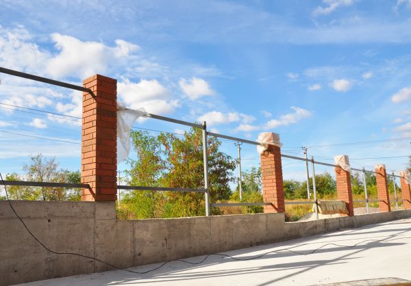 Brick Pillar Installation in Brighton