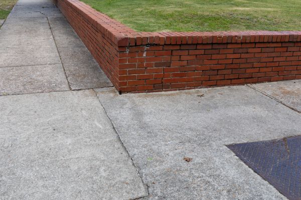 Brick Retaining Wall Repair in Brighton